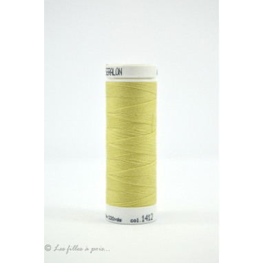 Fil à coudre Mettler ® Seralon 200m - coloris jaune - 1412 METTLER ® - 1