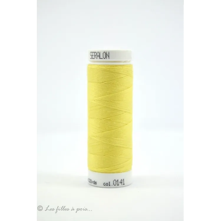 Mettler Seralon hilo de coser 200m - Amarillo - 0141 Mettler : fils à coudre, broder et surjeter de qualité - 1 Mettler Seralon hilo de coser 200m - Amarillo - 0141 Mettler : fils à coudre, broder et surjeter de qualité - 1