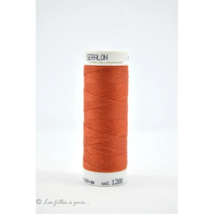 Mettler Linha de costura Seralon 200m - Laranja - 1288 Mettler : fils à coudre, broder et surjeter de qualité - 1 Mettler Linha de costura Seralon 200m - Laranja - 1288 Mettler : fils à coudre, broder et surjeter de qualité - 1