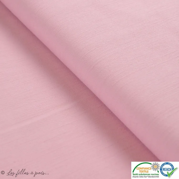 Cupón de tela vaquera elástica - Rosa desnudo - Oeko-tex - 60cm Tissus et mercerie créative – Nos sélections sans marque - 1 Cupón de tela vaquera elástica - Rosa desnudo - Oeko-tex - 60cm Tissus et mercerie créative – Nos sélections sans marque - 1