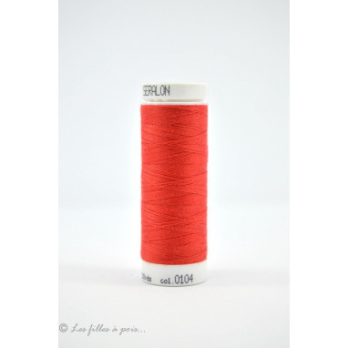 Fil à coudre Mettler ® Seralon 200m - coloris rouge - 0104 METTLER ® - 1