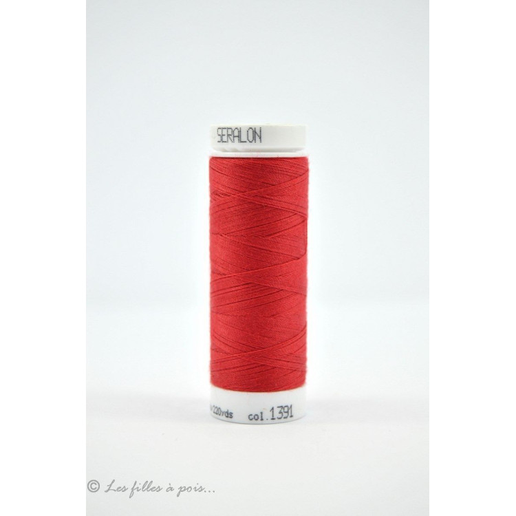Mettler ® Linha de costura Seralon 200m - Vermelha - 1391 METTLER ® - Fils à coudre et à broder - 1 Mettler ® Linha de costura Seralon 200m - Vermelha - 1391 METTLER ® - Fils à coudre et à broder - 1