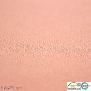 Coupons tissu crêpe stretch - Vieux rose - Oeko-tex ® - 50cm Autres marques - 2