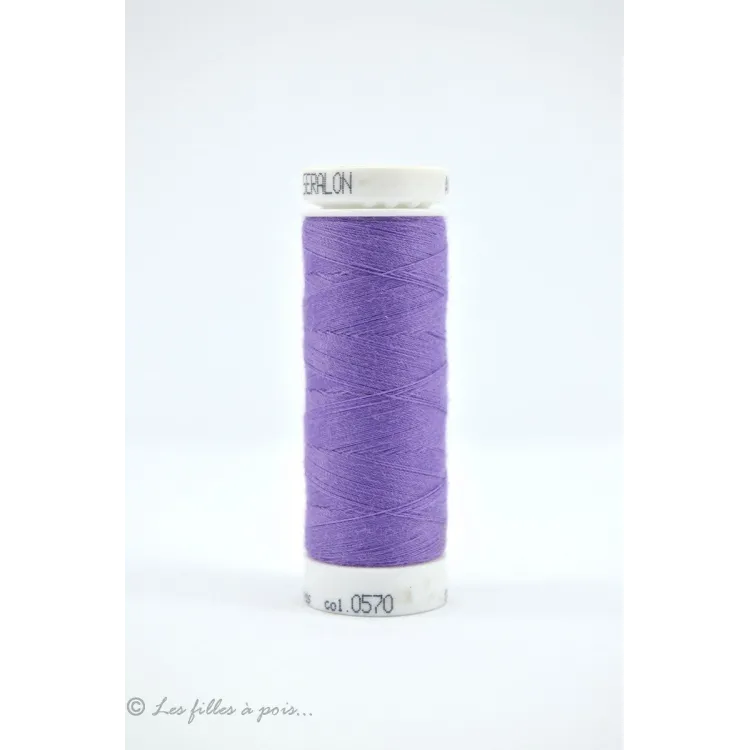 Mettler Linha de costura Seralon 200m - Roxa - 0570 Mettler : fils à coudre, broder et surjeter de qualité - 1 Mettler Linha de costura Seralon 200m - Roxa - 0570 Mettler : fils à coudre, broder et surjeter de qualité - 1