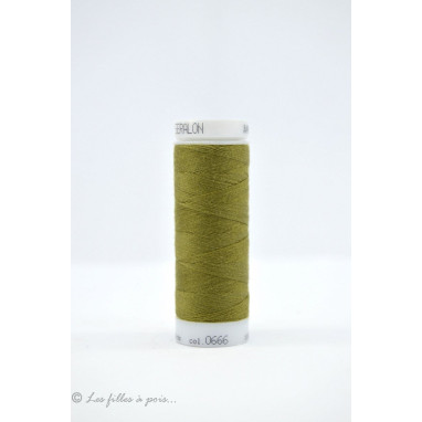Fil à coudre Mettler ® Seralon 200m - coloris vert - 0666 METTLER ® - 1