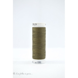 Fil à coudre Mettler ® Seralon 200m - coloris marron - 0381 METTLER ® - 1