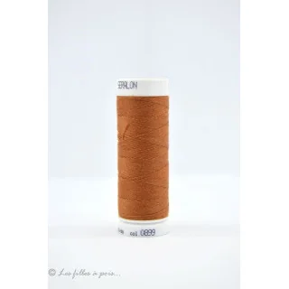 Mettler Linha de costura Seralon 200m - Castanha - 0899 Mettler : fils à coudre, broder et surjeter de qualité - 1