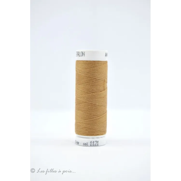 Mettler Linha de costura Seralon 200m - Castanha - 1121 Mettler : fils à coudre, broder et surjeter de qualité - 1 Mettler Linha de costura Seralon 200m - Castanha - 1121 Mettler : fils à coudre, broder et surjeter de qualité - 1