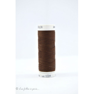 Fil à coudre Mettler ® Seralon 200m - coloris marron - 1224 METTLER ® - 1