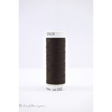 Fil à coudre Mettler ® Seralon 200m - coloris marron - 1002 METTLER ® - 1