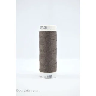 Mettler Linha de costura Seralon 200m - Castanha - 0398 Mettler : fils à coudre, broder et surjeter de qualité - 1