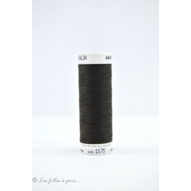 Fil à coudre Mettler ® Seralon 200m - coloris marron - 1175 METTLER ® - 1